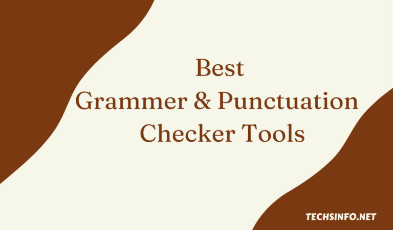 Best Grammar And Punctuation Checker Tools